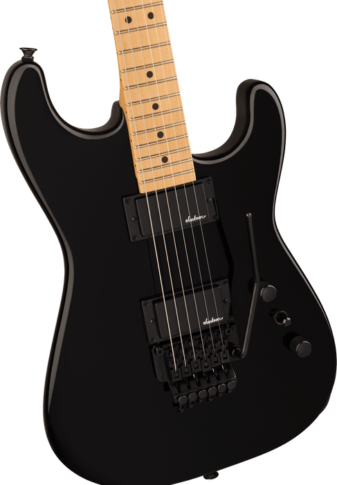 Jackson Pro Origins 1985 San Dimas SD1 HH FR, Maple Fingerboard, Gloss Black