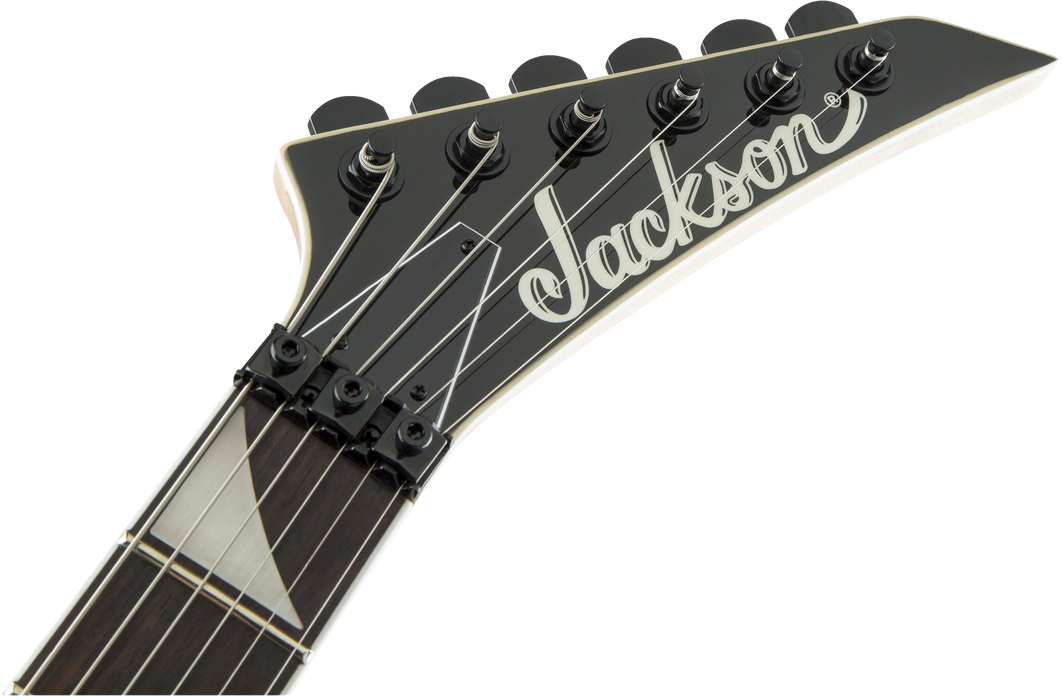 Jackson JS Series King V JS32, Amaranth Fingerboard, Black with White Bevels AH FB, BLACK W/WHITE BEVELS