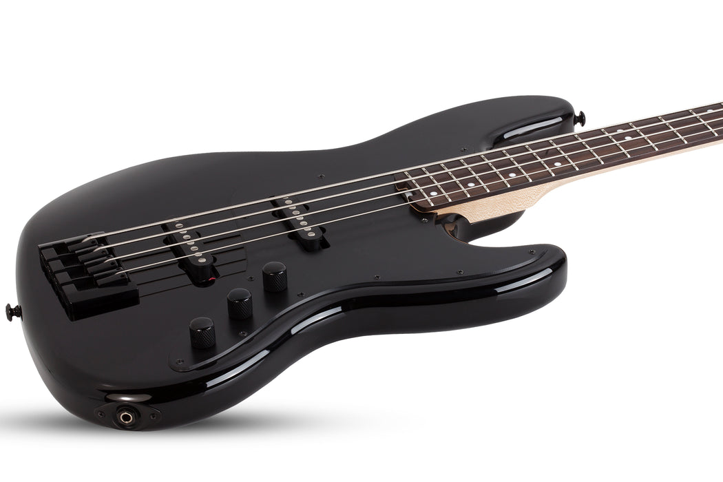 Schecter J-4 Rosewood Fretboard Gloss Black