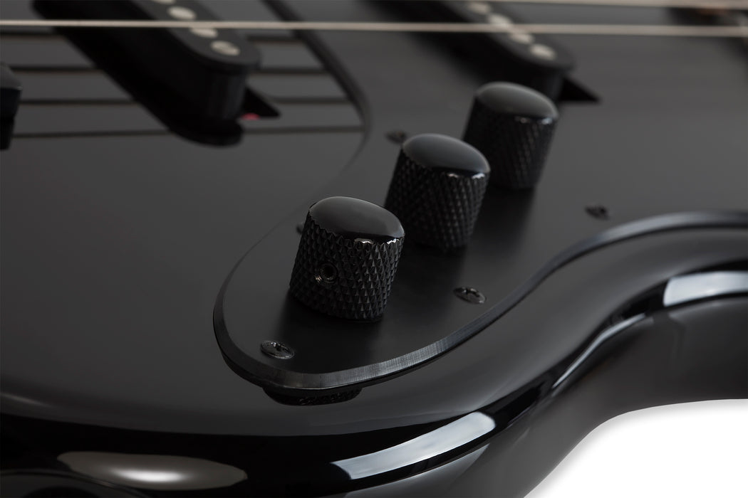 Schecter J-4 Rosewood Fretboard Gloss Black