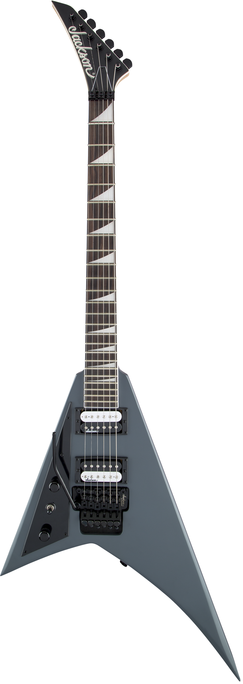 貴重 JACKSON JS32L Rhoads エレキギター サテングレイ 左用 Jackson JS Series Rhoads JS32 Left-Handed, Amaranth Fingerboard