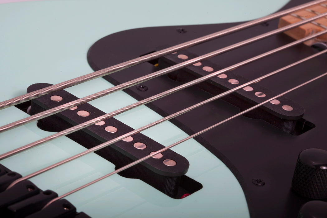 Schecter J-5 Maple Fretboard Sea Foam Green