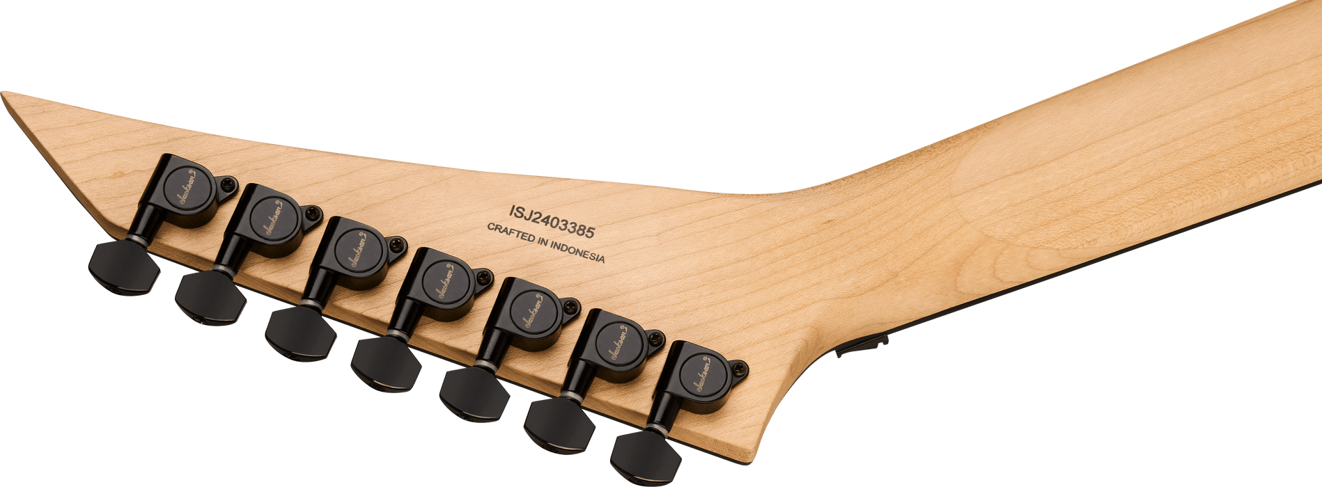 Jackson Pro Series Signature Corey Beaulieu King V KV7Q, Ebony Fingerboard, Transparent Black