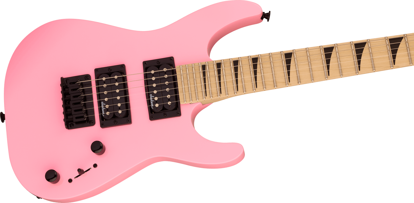 Jackson JS Series Dinky Minion JS1XM, Maple Fingerboard, Bubble Gum Pink