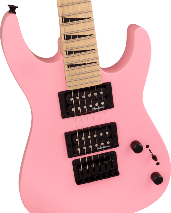 Jackson JS Series Dinky Minion JS1XM, Maple Fingerboard, Bubble Gum Pink