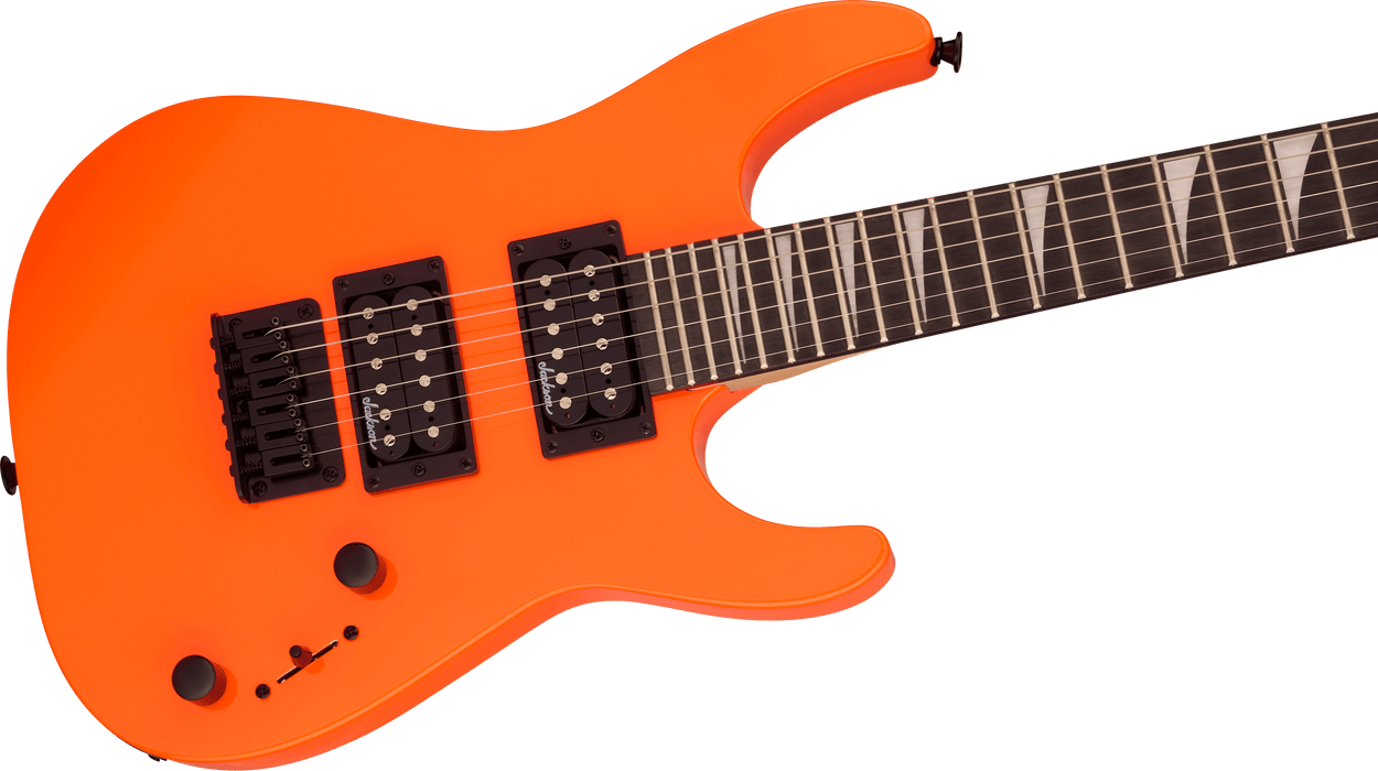 Jackson JS Series Dinky Minion JS1X, Amaranth Fingerboard, Safety Orange