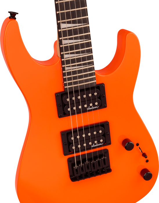 Jackson JS Series Dinky Minion JS1X, Amaranth Fingerboard, Safety Orange