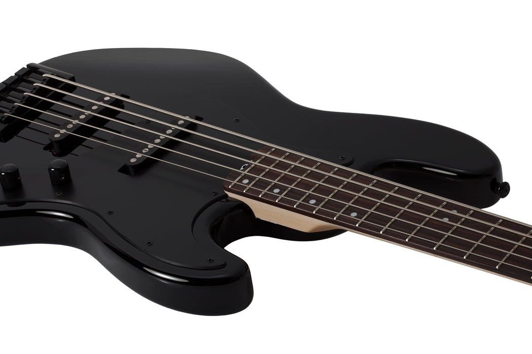 Schecter J-5 Rosewood Fretboard Gloss Black