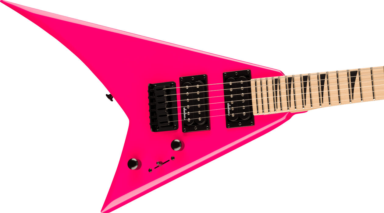 Jackson - JS Series Rhoads Minion JS1X, Maple Fingerboard, Neon Pink