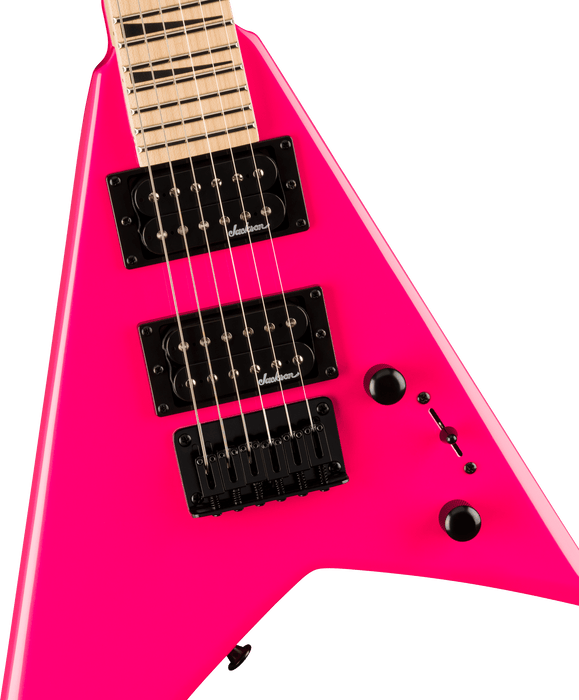 Jackson - JS Series Rhoads Minion JS1X, Maple Fingerboard, Neon Pink