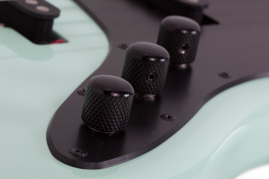 Schecter J-4 Maple Fretboard Left-Handed Sea Foam Green