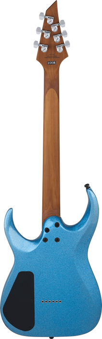 Jackson Pro Series Signature Misha Mansoor Juggernaut HT6, Ebony Fingerboard, Blue Sparkle