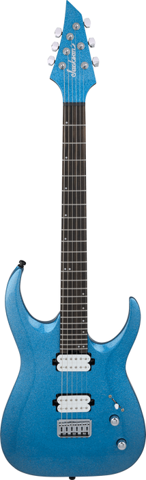 Jackson Pro Series Signature Misha Mansoor Juggernaut HT6, Ebony Fingerboard, Blue Sparkle