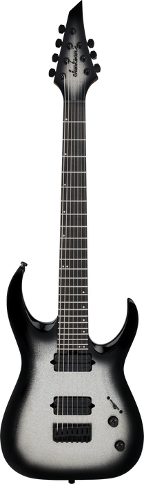 Jackson Pro Series Signature Misha Mansoor Juggernaut HT7, Ebony Fingerboard, Silverburst Sparkle