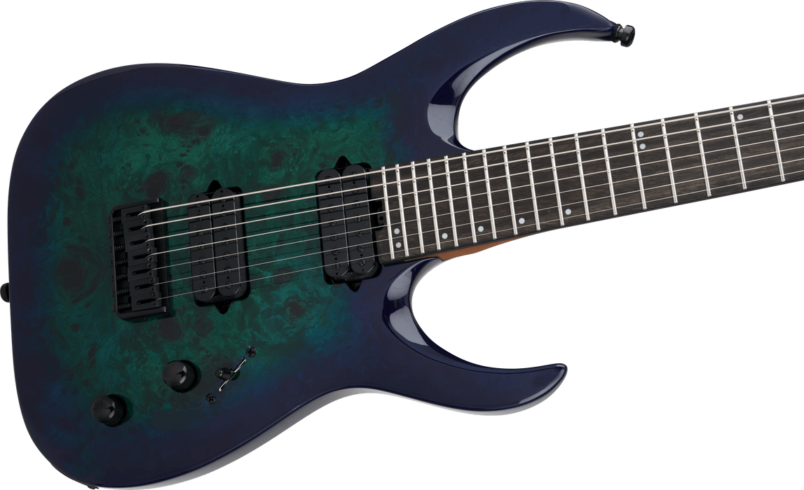Jackson Pro Series Signature Misha Mansoor Juggernaut HT7P, Ebony Fingerboard, Chlorine Burst