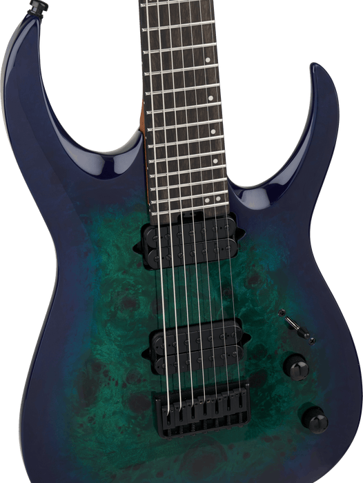 Jackson Pro Series Signature Misha Mansoor Juggernaut HT7P, Ebony Fingerboard, Chlorine Burst