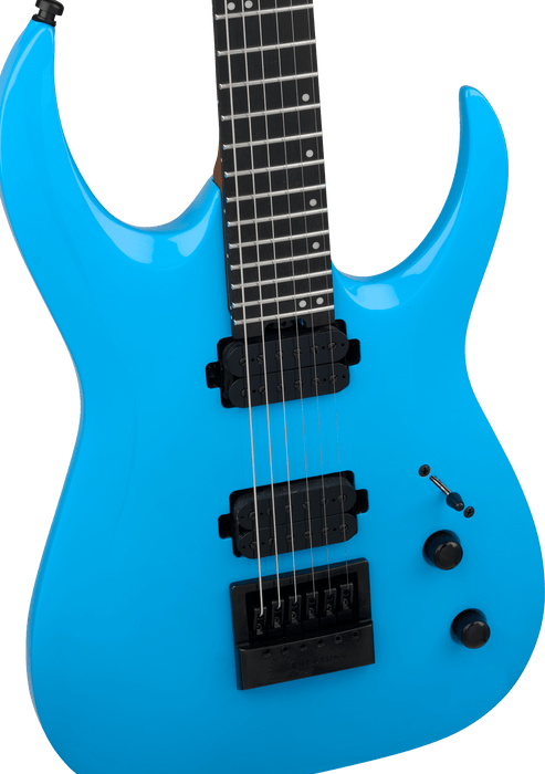Jackson Pro Plus Series Signature Misha Mansoor Juggernaut ET6, Ebony Fingerboard, Riviera Blue