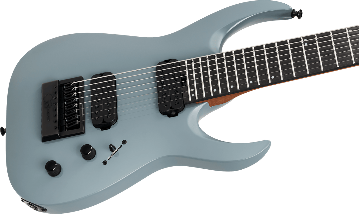 Jackson Pro Plus Series Signature Misha Mansoor Juggernaut ET8, Ebony Fingerboard, Nardo Gray