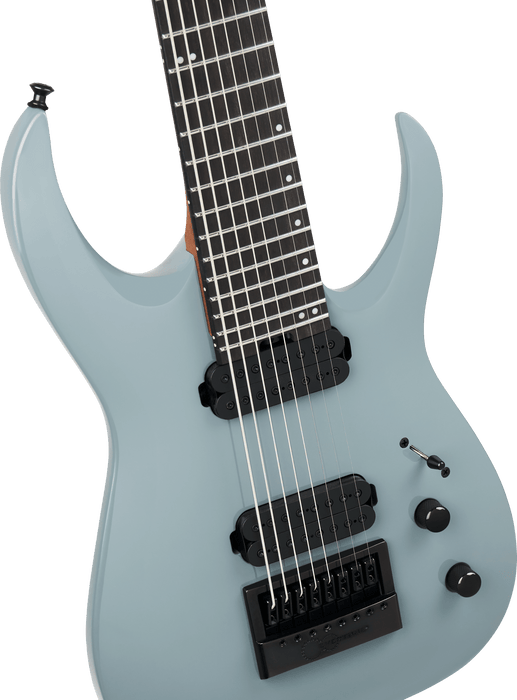 Jackson Pro Plus Series Signature Misha Mansoor Juggernaut ET8, Ebony Fingerboard, Nardo Gray