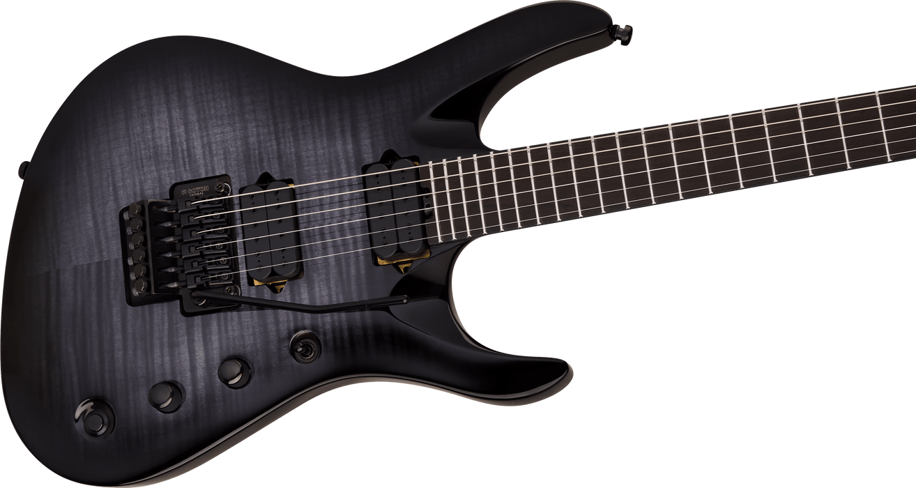 Jackson Pro Plus Signature Chris Broderick Soloist 6, Ebony Fingerboard, Transparent Black