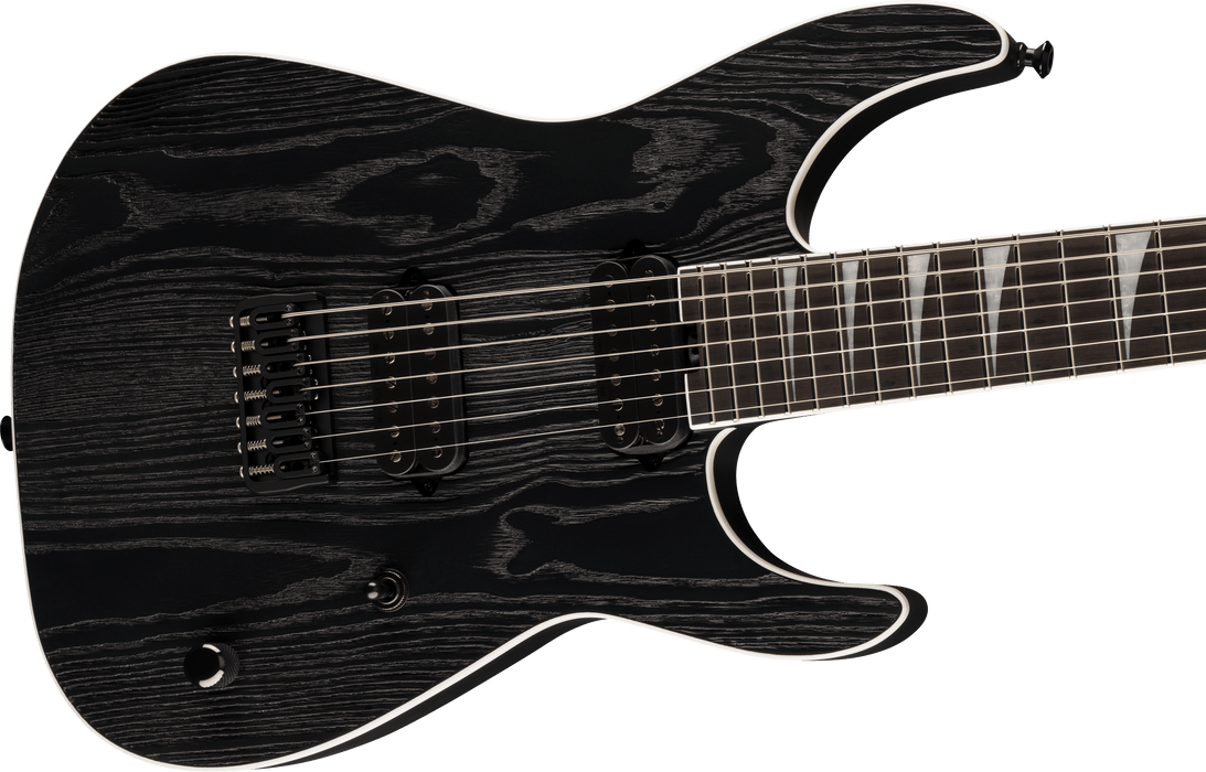 Jackson - Pro Series Signature Jeff Loomis Soloist SL7 HT, Ebony Fingerboard, Black Ash