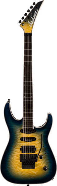 JACKSON Pro Plus Series Soloist™ SLA3Q Jackson Pro Plus Series Soloist SLA3Q, Ebony Fingerboard, Amber