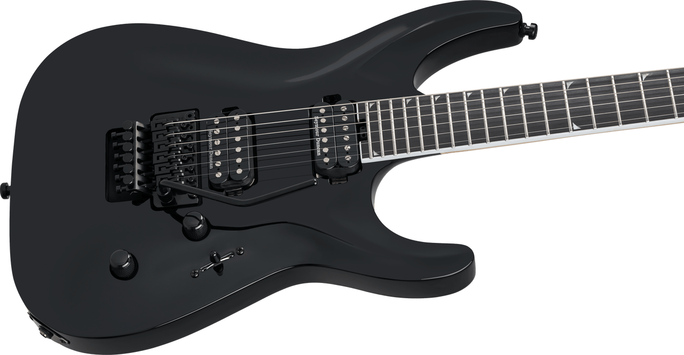 Jackson Pro Plus Series Soloist SLA2, Ebony Fingerboard, Gloss Black