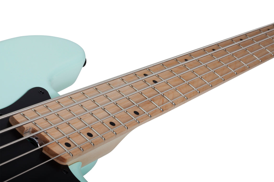 Schecter J-5 Maple Fretboard Left-Handed Sea Foam Green