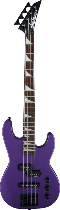Jackson JS Series Concert Bass Minion JS1X, Amaranth Fingerboard, Pavo Purple