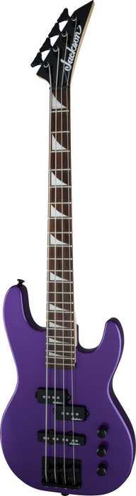 Jackson JS Series Concert Bass Minion JS1X, Amaranth Fingerboard, Pavo Purple