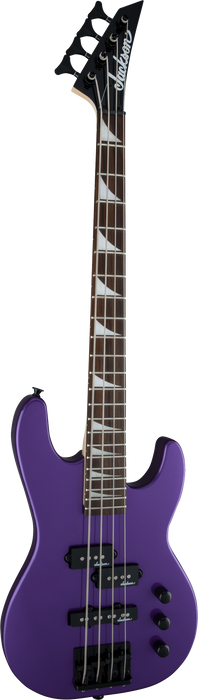 Jackson JS Series Concert Bass Minion JS1X, Amaranth Fingerboard, Pavo Purple