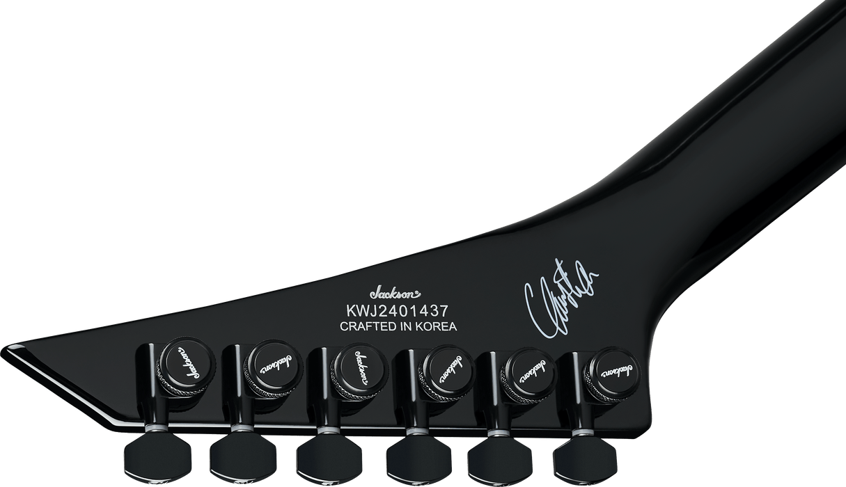 Jackson Pro Plus Series Signature Christian Andreu Rhoads RR24 EVTN, Ebony Fingerboard, Black w/ White Bevels
