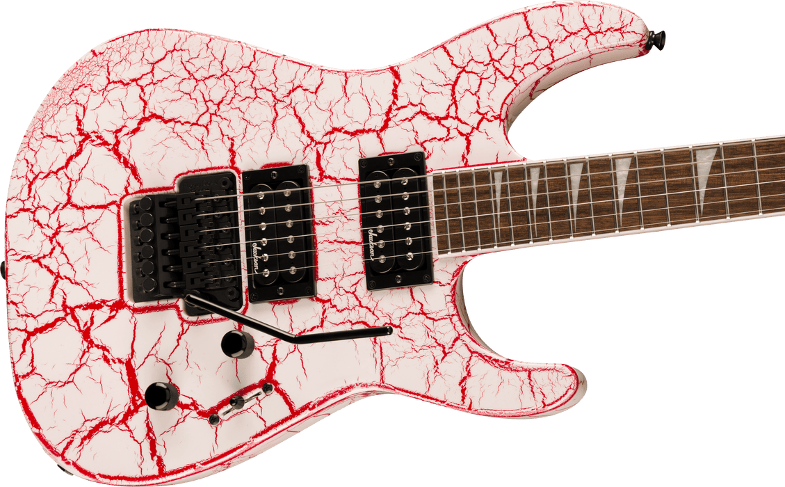 Jackson - X Series Soloist SLX DX, Laurel Fingerboard, Bloodshot Crackle