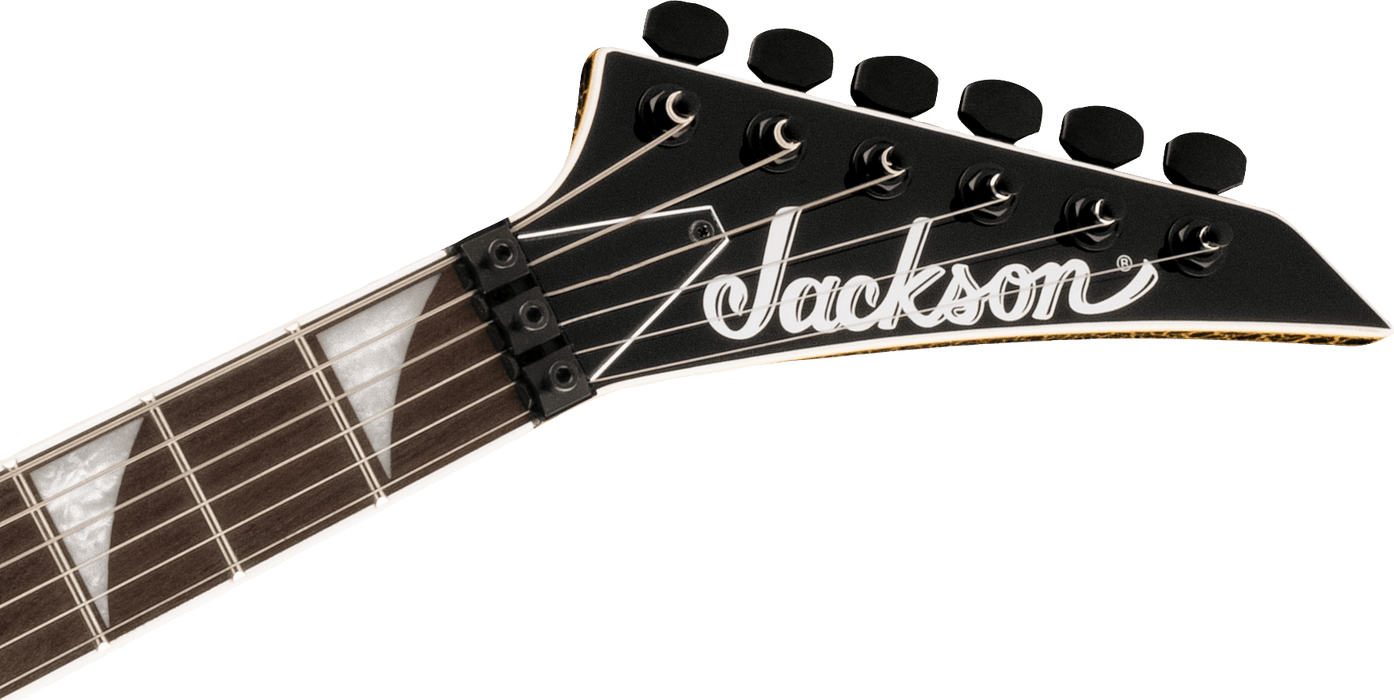 Jackson X Series Soloist SL3X DX, Laurel Fingerboard, Yellow Crackle