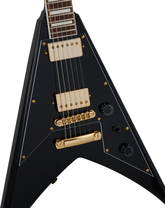 Jackson X Series Signature Scott Ian King V KVXT, Laurel Fingerboard, Gloss Black