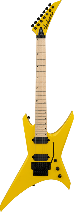 Jackson Pro Series Signature Dave Davidson Warrior WR7, Ebony Fingerboard, Ferrari Yellow
