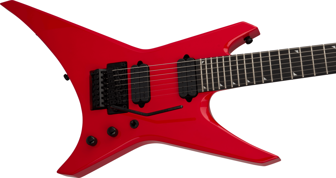 Jackson Pro Series Signature Dave Davidson Warrior WR7, Ebony Fingerboard, Ferrari Red