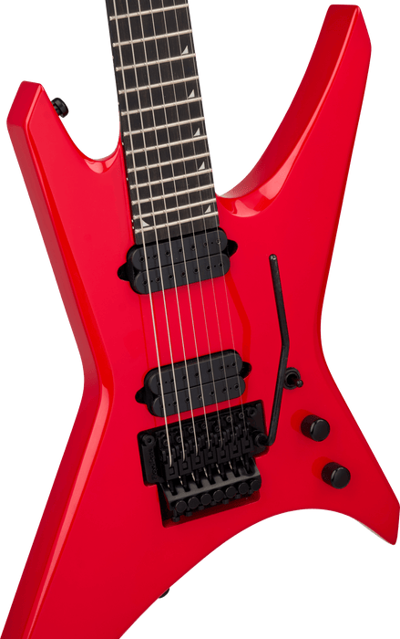 Jackson Pro Series Signature Dave Davidson Warrior WR7, Ebony Fingerboard, Ferrari Red