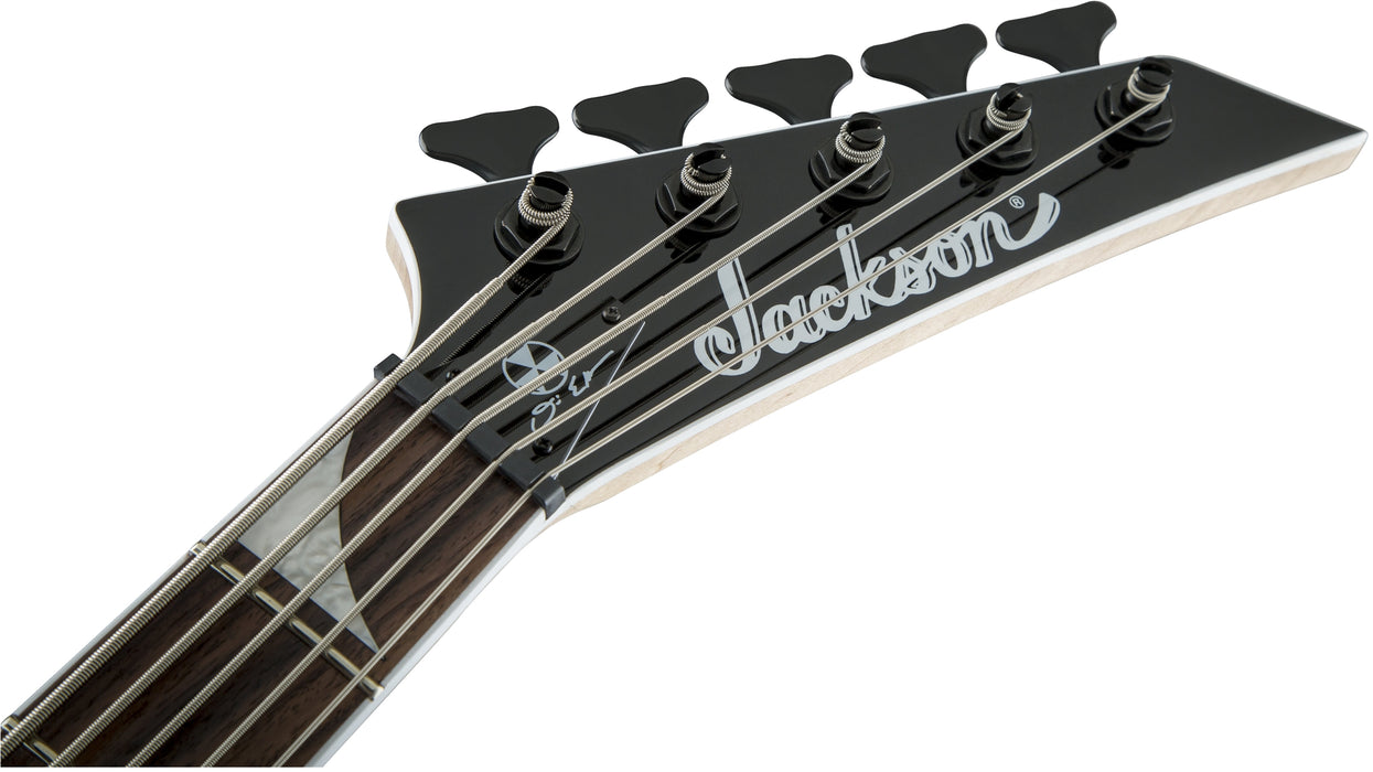 Jackson X Series Signature David Ellefson Concert Bass CBX V, Laurel Fingerboard, Satin Black