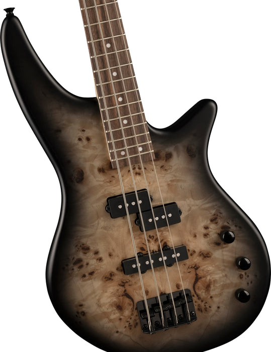 Jackson JS Series Spectra Bass JS2P, Laurel Fingerboard, Black Burst