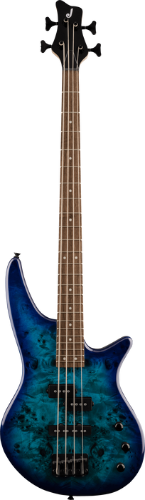 Jackson JS Series Spectra Bass JS2P, Laurel Fingerboard, Blue Burst