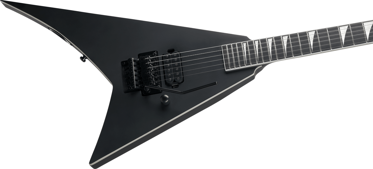 Jackson Pro Plus Pure Metal Limited Edition Rhoads RR1A, Ebony Fingerboard, Satin Black