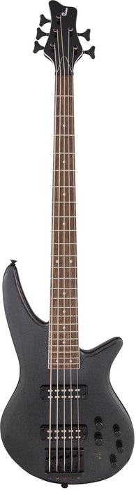 Jackson X Series Spectra Bass SBX V, Laurel Fingerboard, Metallic Black