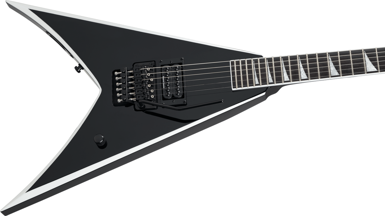 Jackson Pro Series Signature Wes Borland King V KV, Black w/ White Bevels
