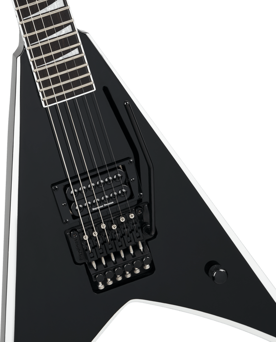 Jackson Pro Series Signature Wes Borland King V KV, Black w/ White Bevels