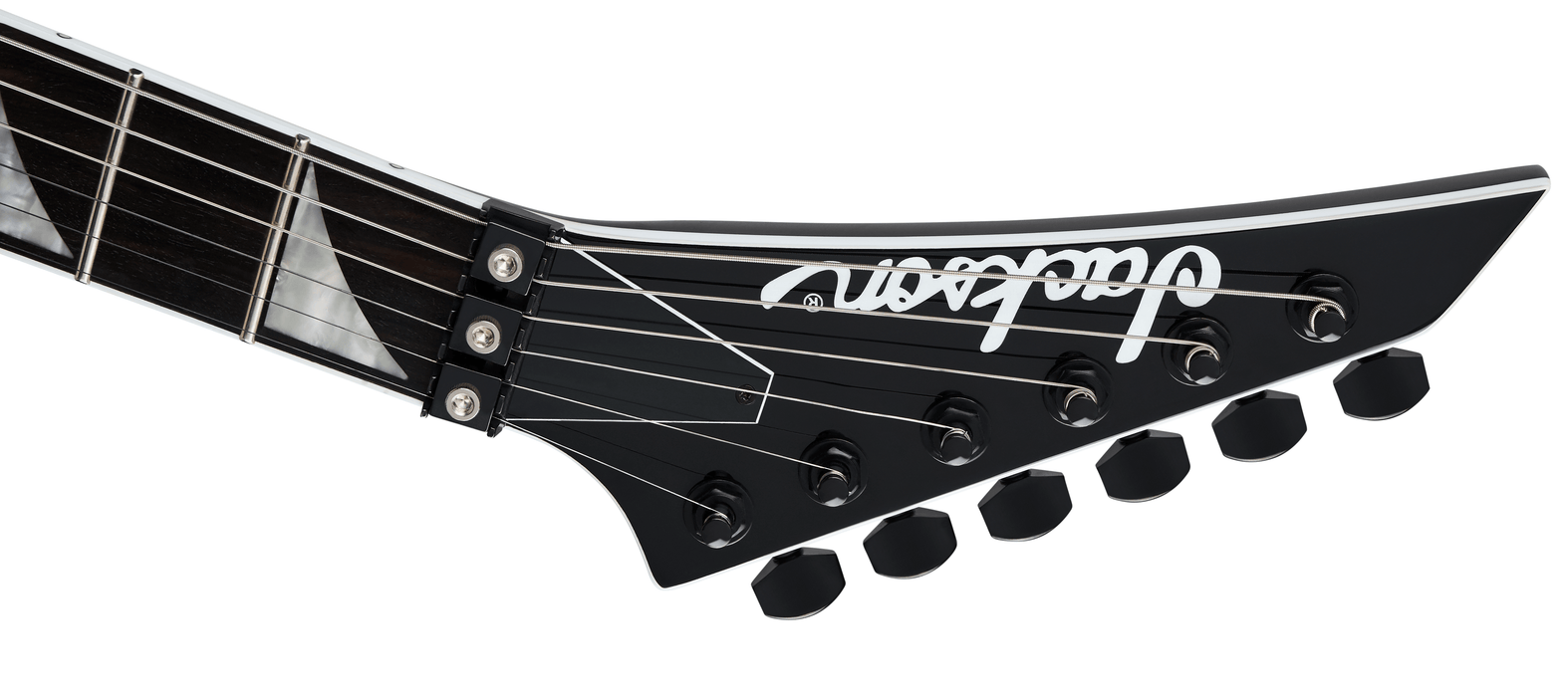 Jackson Pro Series Signature Wes Borland King V KV, Black w/ White Bevels