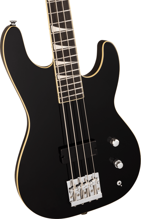 Jackson Pro Plus Limited Edition Pure Metal, Concert Bass CB1A, Ebony Fingerboard, Gloss Black