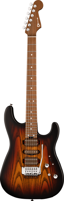 Charvel Guthrie Govan Signature MJ San Dimas SD24 CM, Caramelized Maple Fingerboard, Three-Tone Sunburst