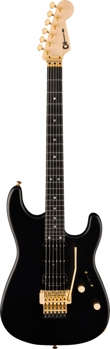 Charvel MJ San Dimas Style 1 HSS FR E, Ebony Fingerboard, Satin Black