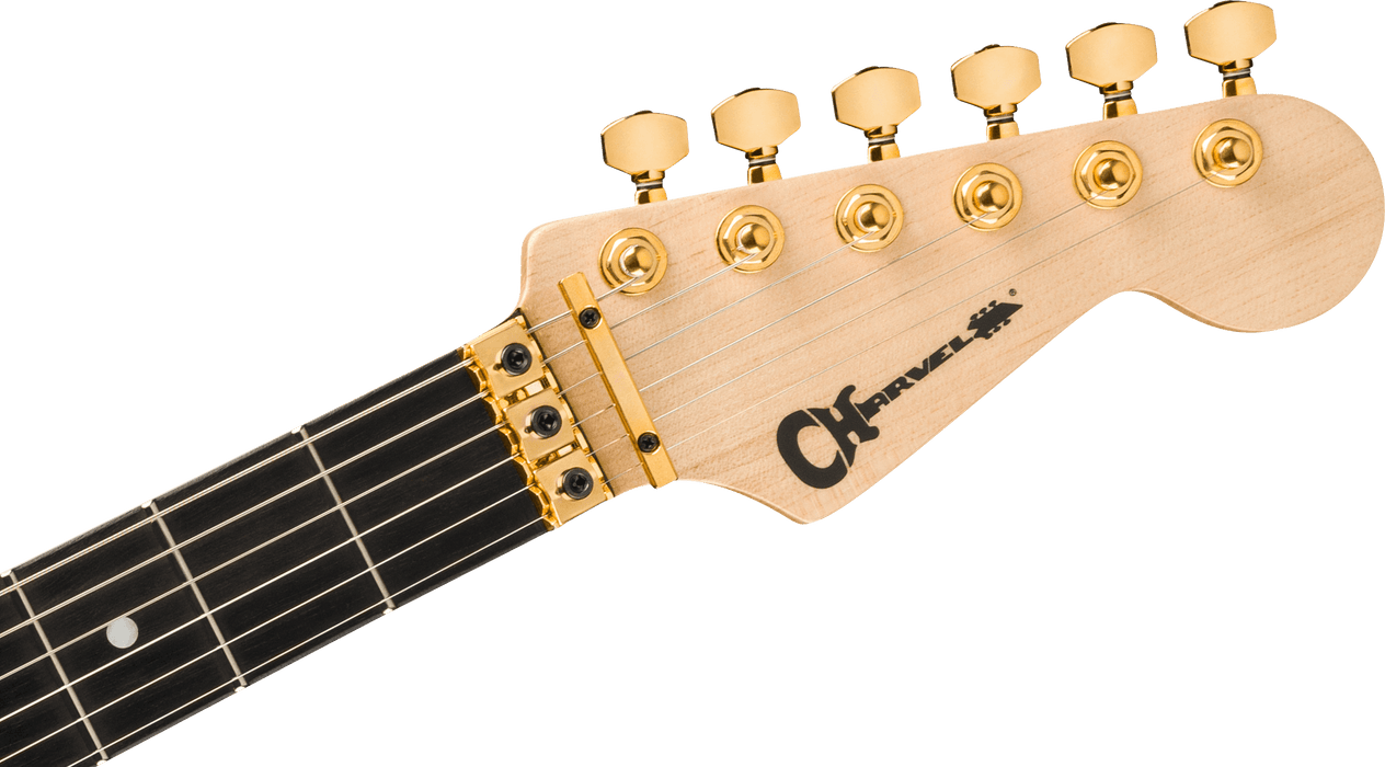 Charvel MJ San Dimas Style 1 HSS FR E, Ebony Fingerboard, Satin Black